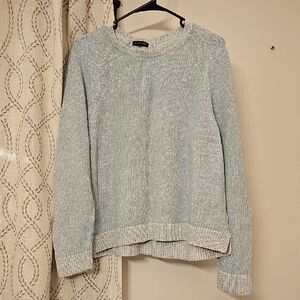 Eileen Fisher Soft Heather Blue Gray Sweater